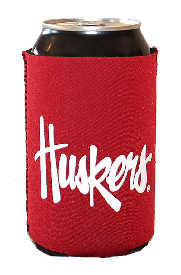 Red Huskers Can Koozie